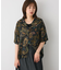 レーヨン総柄シャツ