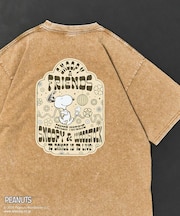 PEANUTS/ピーナッツ スヌーピー&ウッドストックTEE