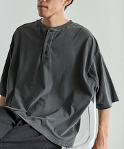 ヴィンテージ加工 ヘンリーTEE