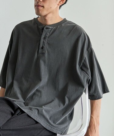 ヴィンテージ加工 ヘンリーTEE