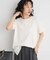 接触冷感/UVカット レースシアーTシャツ