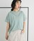 接触冷感/UVカット レースシアーTシャツ