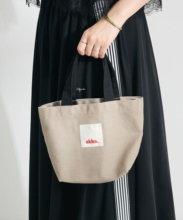 【追加】akha. キャンバスランチトート/ミニバッグ