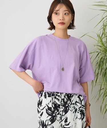 カットクレープワイドキリカエTシャツ
