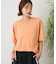 カットクレープワイドキリカエTシャツ
