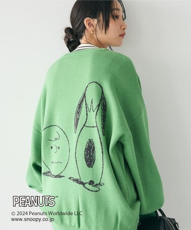【PEANUTS】クルーネックニット