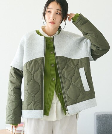 ダンボール×中綿ヨーク切替ジャケット