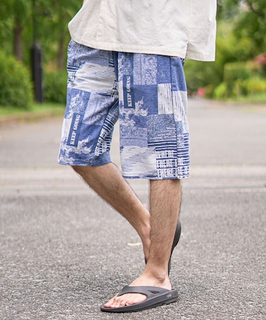 裏毛プリントショーツB【ユニセックス】