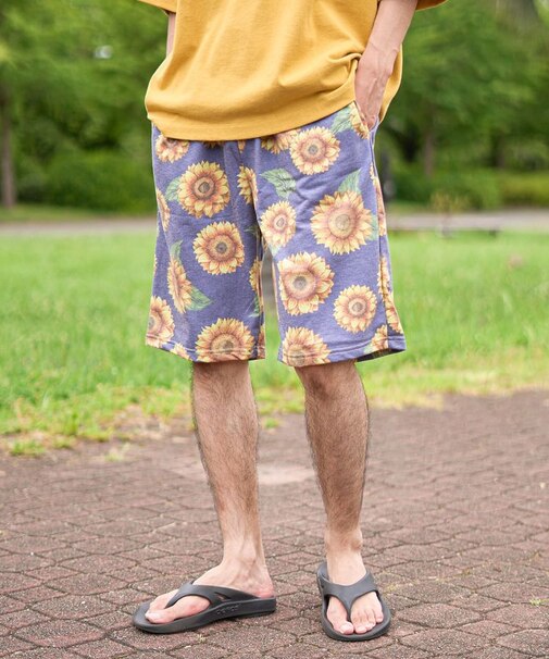 裏毛プリントショーツB【ユニセックス】