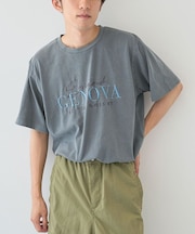 ピグメント刺繍TEE1【ユニセックス】