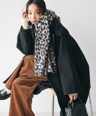 アニマル柄ストール