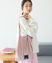 akha. ベロアトートバッグ