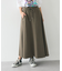 【WEB限定】裏毛カットオフフレアスカート