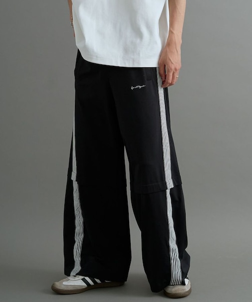 接触冷感/UVカット/速乾 トラックパンツ【ユニセックス】