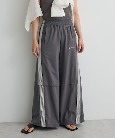 接触冷感/UVカット/速乾 トラックパンツ【ユニセックス】