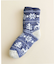 裏ボアノルディック柄ルームソックス(Mens)