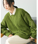 洗える/ハンドステッチケーブルニットチュニック