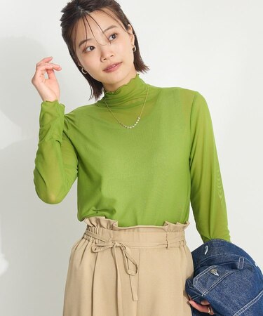 チュールトップスインナー
