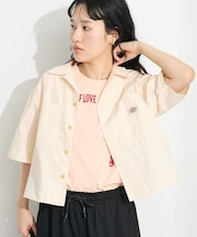 Dickies/ディッキーズ コットンダンプクロップドシャツ