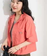 Dickies/ディッキーズ コットンダンプクロップドシャツ