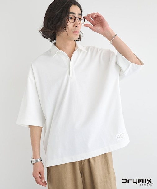 【DRY-MIX】吸水速乾/UVケア/抗ピル ヘビーウェイトポロシャツ