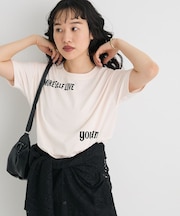 ロゴプリントTEE