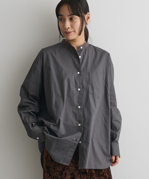 【追加】バンドカラーシャツ/25AW