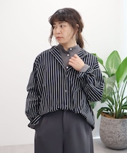 【WEB限定】バンドカラーシャツ/25AW