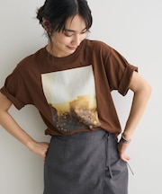 接触冷感/フォトプリントTEE