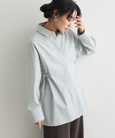 サイドベルトシャツ