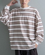 オンブレーボーダーロンTEE