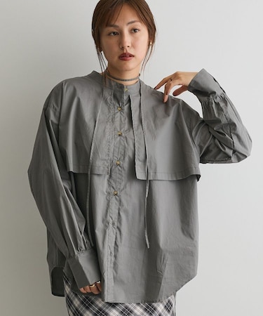 ヨークデザインシャツ