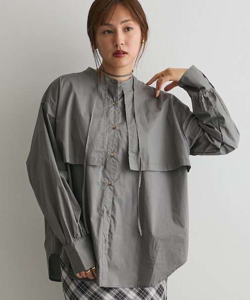 ヨークデザインシャツ