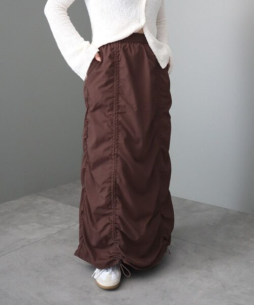 Drawer フリンジドロストスカート　25SS Drawer フリンジドロストスカート 25SS
