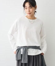 クルーネックロンTEE