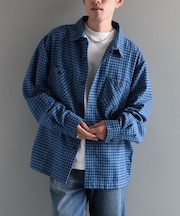 チェックボックスシャツ