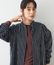 バイカラーパイピングプルオーバー