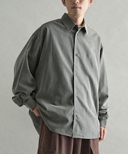 TRウールライクシャツ