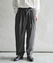 コーデュロイイージーワイドパンツ