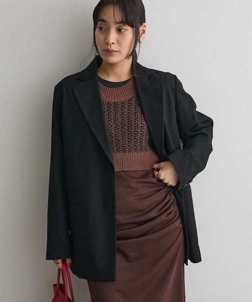 ウールライクオーバーサイズジャケット