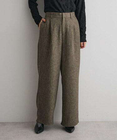 ツイードパンツ