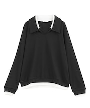 レイヤード風プルオーバー