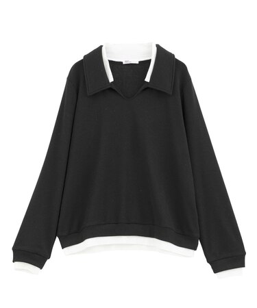 レイヤード風プルオーバー