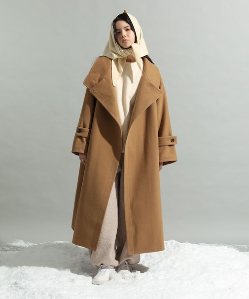 メルトンロングコート