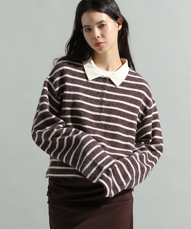 ボーダーラガープルオーバー