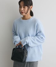 起毛クルーネックニットプルオーバー＜ハンドウォッシャブル＞
