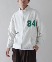 サガラ刺繍ZIPブルゾン