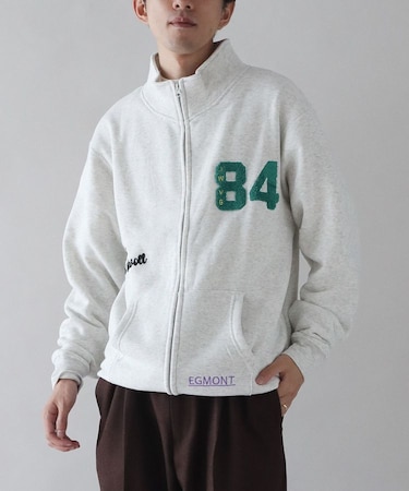 サガラ刺繍ZIPブルゾン