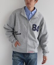 サガラ刺繍ZIPブルゾン