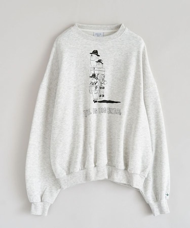 【P・O・P・S】裏起毛スウェットシャツ